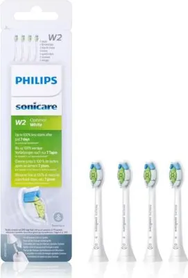 Produktbild von Sonicare W Optimal White Standard-Brstenkpfe wei (4 Stck) HX6064/10