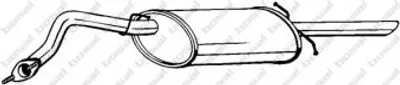 Produktbild von Bosal Endschalldämpfer  278-875