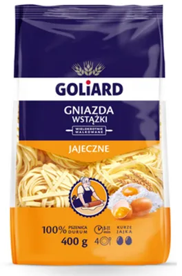 Obrázok produktu pre Zlatá stuha hniezdo cestoviny 400 g