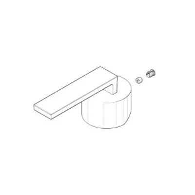 Produktbild von Dornbracht 90207805000-00 Griff Ersatzteile
