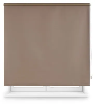 Verdunkelungsrollo 160x230 cm taupe, thermisch isolierend