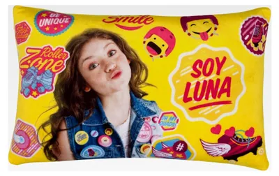 Produktbild von Kissen "Soy Luna", 44 x 26 cm, mehrfarbig