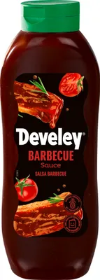 Obrázek produktu pro Develey Kouřová jemná barbecue omáčka pro profesionály (875ml láhev)