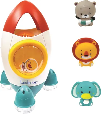 Obrázek produktu pro Lexibook Kosmická raketa do vany se 3 zvířátky