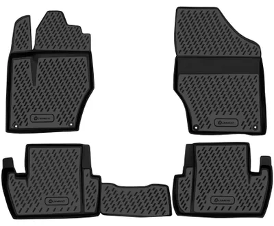 Image de ELEMENT Tapis de sol 3D en caoutchouc compatibles avec Peugeot 308, 2007-2013 | 4 pièces