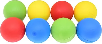 Produktbild von Pre-Sport Schaumstoffball Set - unbeschichtete Bälle 9cm - 8 Stück - Sportspielzeug