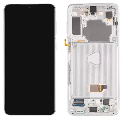 Produktbild von Samsung Galaxy S21+ 5G Display (mit Rahmen) Phantom Silver (silber)
