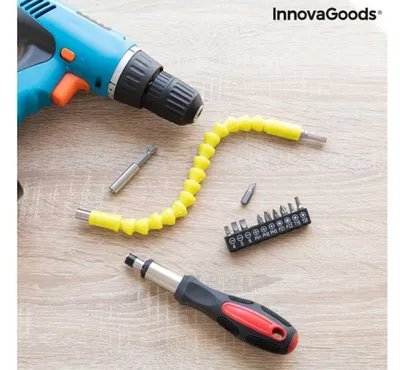 Produktbild von Innovagoods V0103407 Flexibler Magnetischer Schraubendreher-verlängerung Durchsichtig Durchsichtig One Size