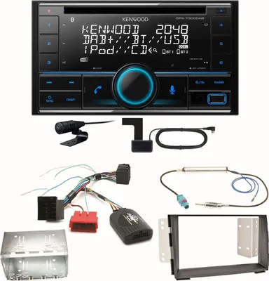 Produktbild von Kenwood DPX-7300DAB Bluetooth Digitalradio Einbauset für Kia Venga