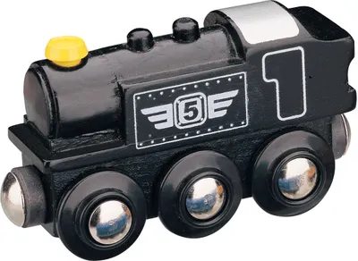 Image de Locomotive à vapeur noire