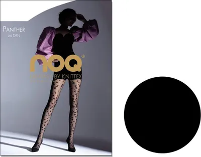Produktbild von Gemusterte Panther-Strumpfhose Panther 20 DEN Nero 5