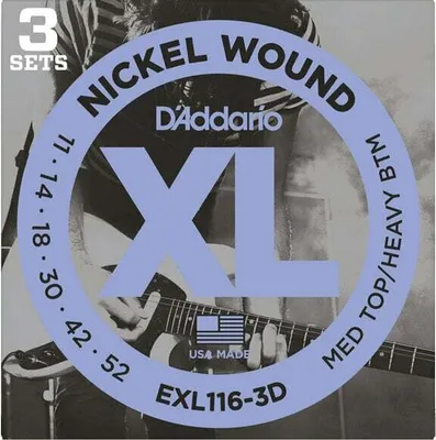 Immagine prodotto di Corde per chitarra elettrica D'Addario EXL116-3D
