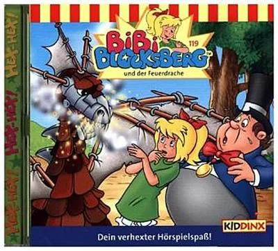Obrázok produktu pre CD Bibi Blocksberg #119 A ohnivý drak