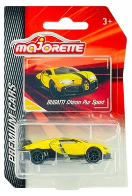 Produktbild von Majorette Premium Cars Bugatti Chiron Pur Sport Spielzeugauto