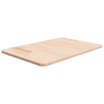 Produktbild von Waschtischplatte 60x40x1,5 cm Massivholz Unbehandelt
