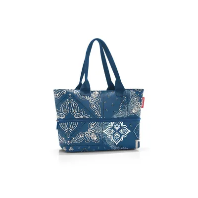 Produktbild von reisenthel shopper e1, Einkaufstasche, Tragetasche, Bandana Blue, 12 L, RJ4100