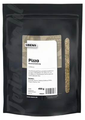 Produktbild von Ubena Pizza Gewürzmischung würziger harmonischer Geschmack 450g