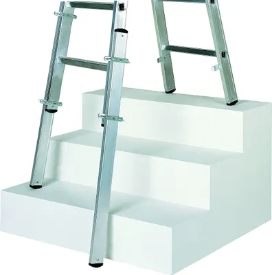 Produktbild von Iller Verlängerungsschenkel für Aluminium Leitern für Holmgröße 70mm Länge 1,25m 2 Stück