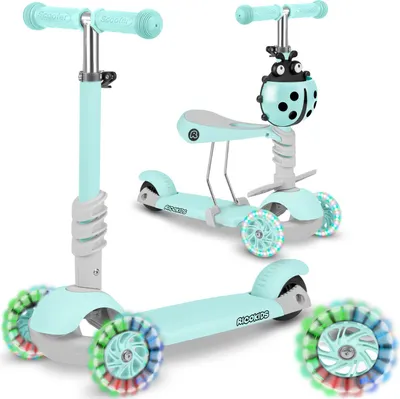 Obrázok produktu pre Hulajnoga trójkołowa Ricokids Buggy - miętowa