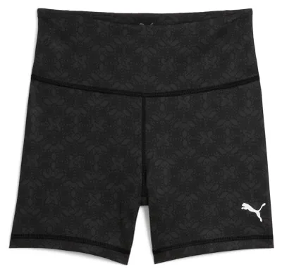Produktbild von Puma Uni W TAD Essential HW 5" Short Tight AOP Gestrickte Shorts, Puma Black-AW-048281-0001,