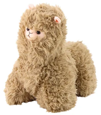 Produktbild von Lean Plüsch-Maskottchen Huggable Lama Beige 40 X 40Cm