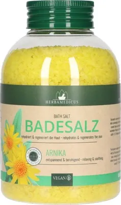 Obrázek produktu pro Herbamedicus Sůl do koupele s extraktem z arniky (575g), 104687