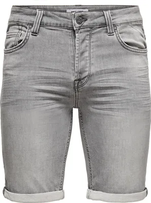 Zdjęcie produktu dla ONLY & SONS Denim Bermudy Jeans Shorts ONSPLY Rozmiar: S