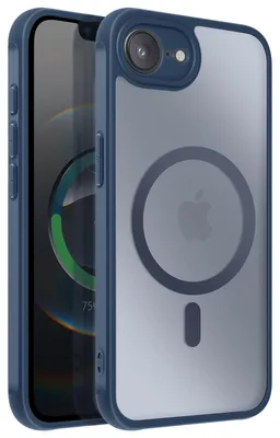Produktbild von Avizar, MagSafe Hülle Frost Color für Apple iPhone 17e, Nachtblau