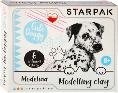 Produktbild von Modelliermasse für Kinder 6 Farben