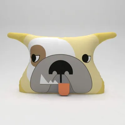 Kissen mehrfarbig 32x10 cm Polyester-Füllung