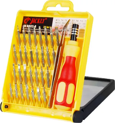 Produktbild von Präzisions-Schraubendreher-Satz Bit-Satz TORX 6-KANT für Handy Laptop etc 32-tlg