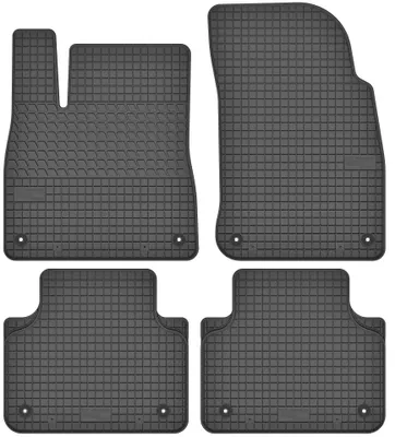 Immagine prodotto di Tappetini in gomma adatti per Audi Q7 II (dal 2015) Set di tappetini in gomma neri + tappo