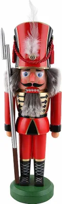 Produktbild von Soldat, rot (38cm) Nussknacker von HoDreWa Legler