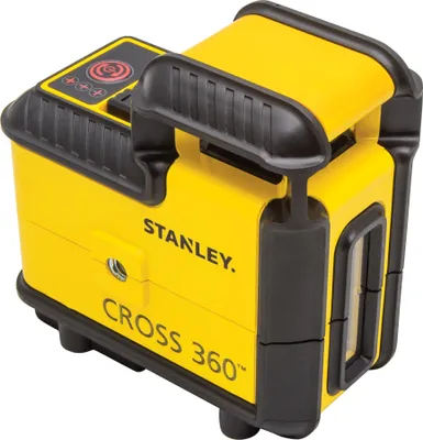 Produktbild von Stanley Linenlaser Cross360 – rot, 20 m, 0,4 mm/m, 4°, 635 nm, Horizontal/Vertikal, Rot