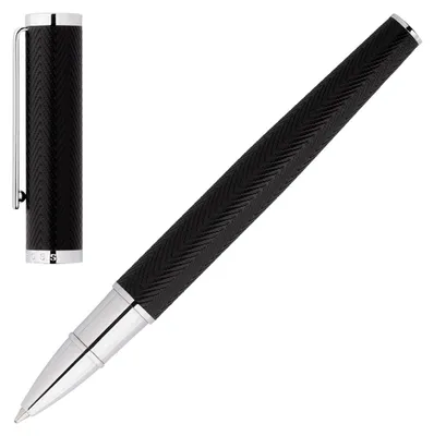 Produktbild von HUGO BOSS Tintenroller Formation Herringbone Chrome