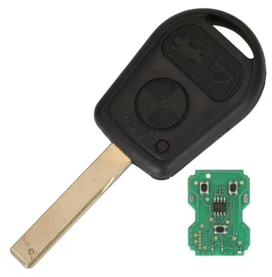 Funkfernbedienung für BMW Z3, E36, E46, 433 MHz, 3 Tasten