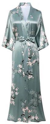 Productafbeelding van BABEYOND Lange, losvallende kimono-badjas, blouse, kimono, omslagstuk, losse cardigan, top