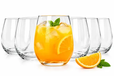 Produktbild von 6 Trinkgläser 570ml Wassergläser Saftgläser Longdrinkgläser Cocktailgläser