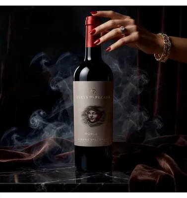 Produktbild von Cueva del Pecado Roble 2023 Rotwein Spanien RIBERA DEL DUERO 75.00 cl 14.5 %