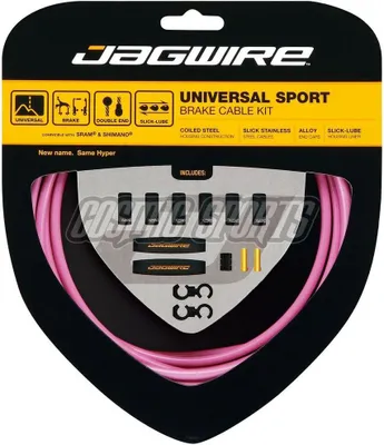 Produktbild von Jagwire UCK422 Universal Sport Brake Kit, pink
