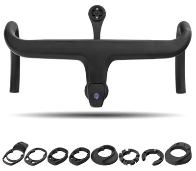 Image de Potence en carbone pour vélo - 440 x 120 mm - Noir