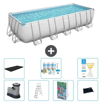 Produktbild von Bestway Power Steel Rechteckig - 640x274x132 cm - 6-teilig S632