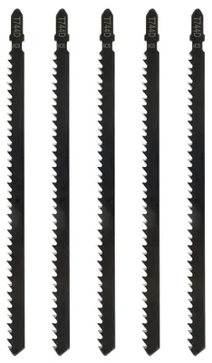 Produktbild von 5 Stück Stichsägeblätter T744D für Stahl, Holz und Metall