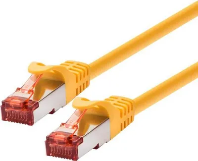 Productafbeelding van LOGON TCF66F050Y, 5 meter, Cat6a, F/UTP (FTP), RJ-45, RJ-45, geel