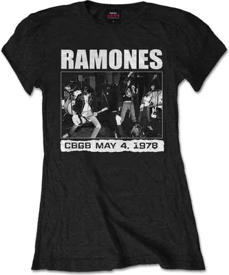Produktbild von Ramones - "CBGB 1978" T-Shirt für Damen RO1229 (3XL) (Schwarz)