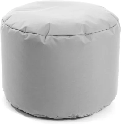Obrázok produktu pre Vonkajší taburet – sedacia podložka – pre relaxáciu vonku – vodeodolná povrchová úprava – 60 x 40 cm – sivá farba