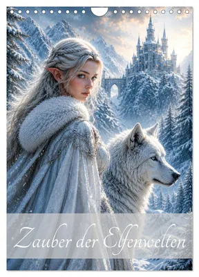 Produktbild von Zauber der Elfenwelten (Wandkalender 2027 DIN A4 hoch), CALVENDO Monatskalender