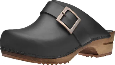 Produktbild von Sanita Wood-Urban Open Clog Black Gr.36