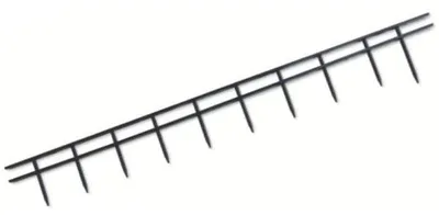 Produktbild von GBC SureBind Bindestrips A4, schwarz, 25mm (100), Schwarz, 250 Blätter, Acrylnitril-Butadien-Styrol (ABS), A4, 25 mm, 297 mm