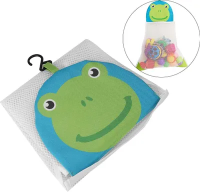 Produktbild von Mesh Badezimmer Spielzeug Aufbewahrungsnetz Badewanne Spielzeughalter Korb Organizer Baggreen